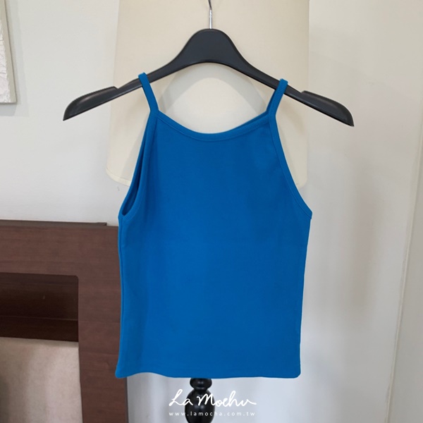 削肩棉質背心